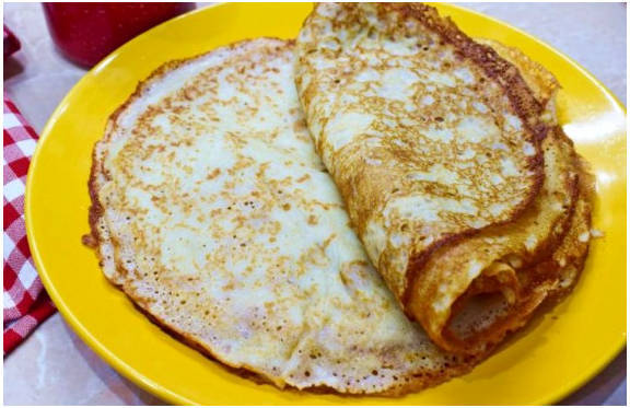 Klassiska kefirpannkakor