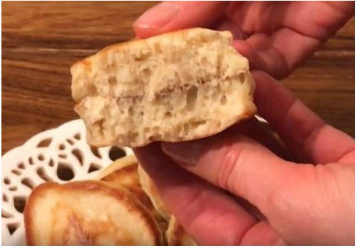 Bánh kếp tươi ngon với kefir