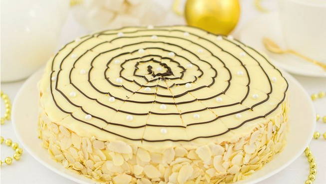 เค้ก Esterhazy แบบคลาสสิก