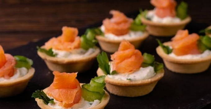 Tartlets cho bàn lễ hội