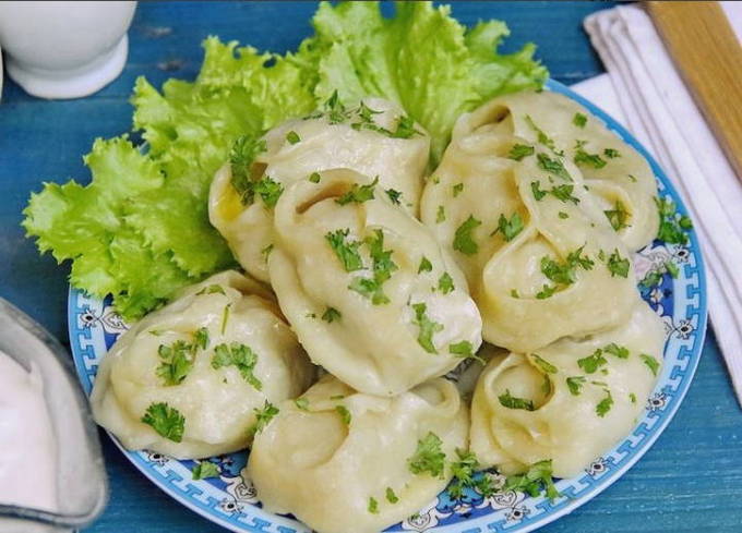 Juicy manti