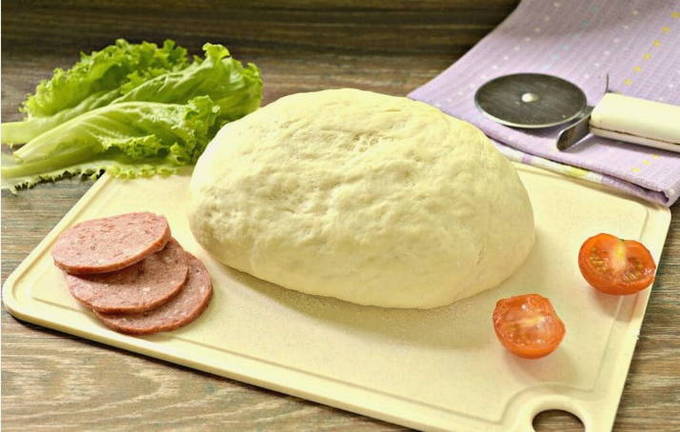 Élesztős pizza tészta